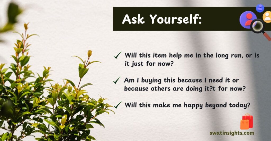 Minimalism vs. Consumerism: Ask these questions before buying anything.