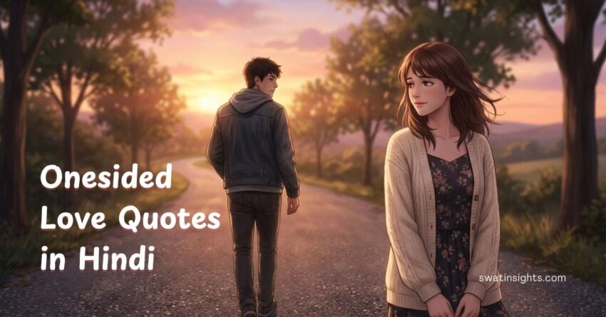 Onesided love quotes in Hindi